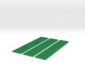 Kanalwand 100 x 20 mm Abflussrohre in Green Processed Versatile Plastic