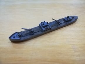 1/1200th scale Hungarian cargo ship Kassa in Smooth Fine Detail Plastic