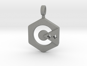 C++ Keychain in Gray PA12