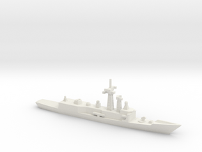 Adelaide-class frigate, 1/1800 in White Natural Versatile Plastic