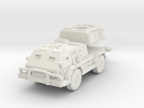MG144-GT03 GAZ-99371 Vodnik Battle Wagon in White Natural Versatile Plastic