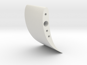 Front Wing Balance Adjusters in White Natural Versatile Plastic