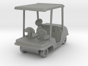S Scale Golf Cart in Gray PA12