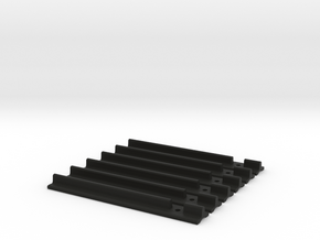 Asymmetric T-track ESB in Black Natural Versatile Plastic