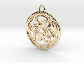 Pendant_Lot_no_3 in 14k Gold Plated Brass