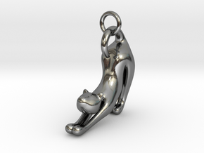 cat_002 in Polished Silver