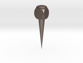  Thumbtack in Polished Bronzed-Silver Steel