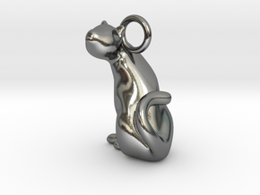 cat_005 in Polished Silver