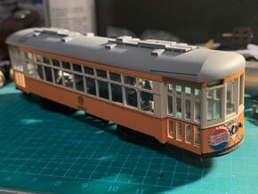 HO Johnstown Traction Co 350-369 in Smooth Fine Detail Plastic