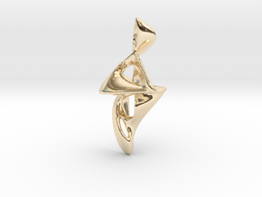 abstravt in 14k Gold Plated Brass