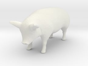 1-64 special pig in White Natural Versatile Plastic