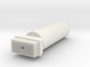 Dropper Brush in White Premium Versatile Plastic: Small