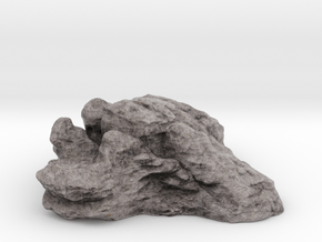 High Quality Grey Rock Terrain Piece in Natural Full Color Sandstone
