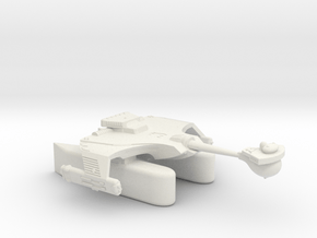 3125 Scale Romulan KRT Fleet Tug with Klingon Pods in White Natural Versatile Plastic