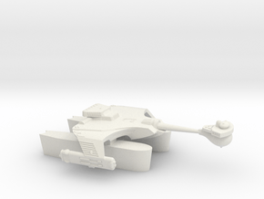3125 Scale Romulan KRT Fleet Tug with Romulan Pods in White Natural Versatile Plastic