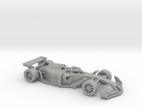 F1 2025 'Simplified' car 1/64 - with driver in Aluminum
