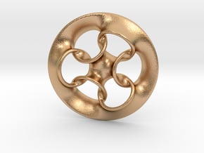 "Seven Rings"  in Natural Bronze
