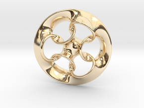 "Seven Rings"  in 14k Gold Plated Brass