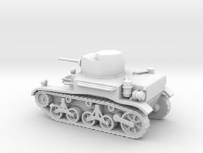 1/144 Scale M2A4 Light Tank in Tan Fine Detail Plastic