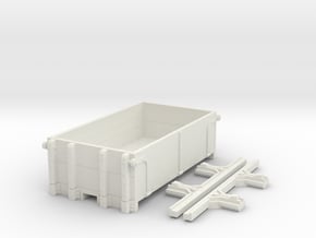 P-class ration wagon in White Natural Versatile Plastic: 1:28