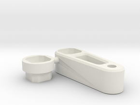 kyosho zx6 post spacer for lipo battery in White Natural Versatile Plastic