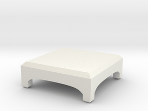 Little Desk in White Natural Versatile Plastic: Medium