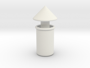 移動式小夜燈 stl. in White Premium Versatile Plastic