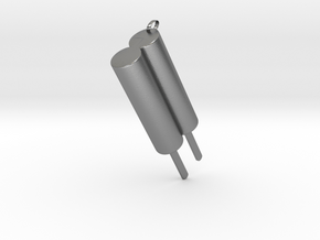 Exclusive popsicle pendant in Natural Silver