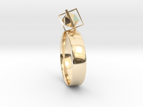 sight (ring) in 14k Gold Plated Brass