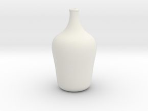 Floor Vase - Medium in White Natural Versatile Plastic