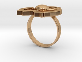 Hilalla ring in Polished Bronze: 6 / 51.5