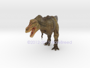 Tyrannosaurus rex in White Natural Versatile Plastic: Extra Small