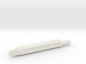 3mm Kinetic Sword in White Natural Versatile Plastic