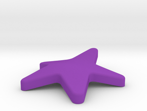  Sea star in Purple Processed Versatile Plastic: Medium