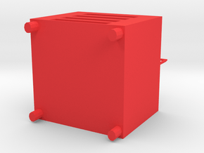 Desk lamp in Red Processed Versatile Plastic