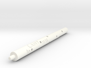 Adapter: Lamy M16 to Uni SXR-80 in White Processed Versatile Plastic