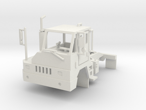Yard Tractor 1-87 HO Scale White Strong & Flexible in White Natural Versatile Plastic