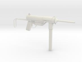 1/3rd Scale M3 Grease Gun  in White Natural Versatile Plastic
