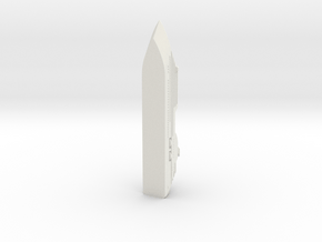 Miniature Seabourn Odessey - 8cm in White Natural Versatile Plastic