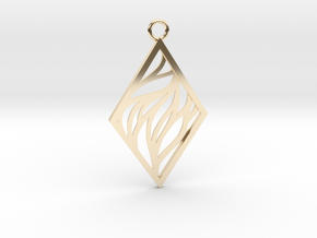 Aethra pendant in 14K Yellow Gold: Large