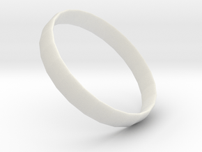 Moonlight ring in White Premium Versatile Plastic