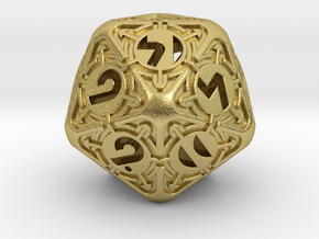 Daedalus D20 in Natural Brass