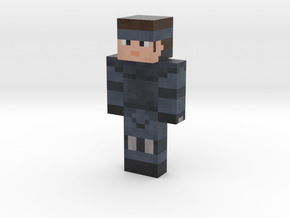 metal-gear-solid-solid-snake-main | Minecraft toy in Natural Full Color Sandstone