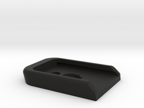 Baseplate for EF Glock in Black Natural Versatile Plastic