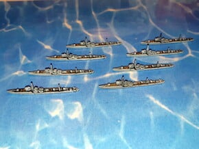 IJN Otori Torpedoboats early 1/2400 in Tan Fine Detail Plastic