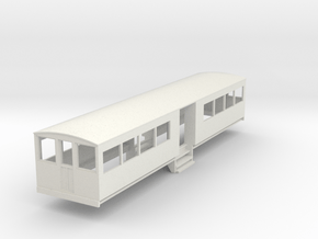 o-87-bermuda-railway-toast-rack-coach in White Natural Versatile Plastic