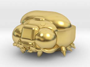 Bug Case in Polished Brass: Medium
