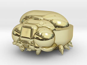 Bug Case in 18K Yellow Gold: Medium