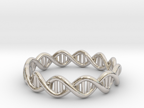 The Ring Of Life DNA Molecule Ring in Platinum: 4 / 46.5