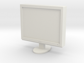 Printle Thing Monitor - 1/24 in White Natural Versatile Plastic